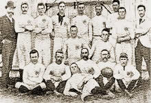 Queensland team vs NZ in 1893