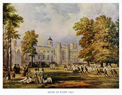 Football at Rugby School, England