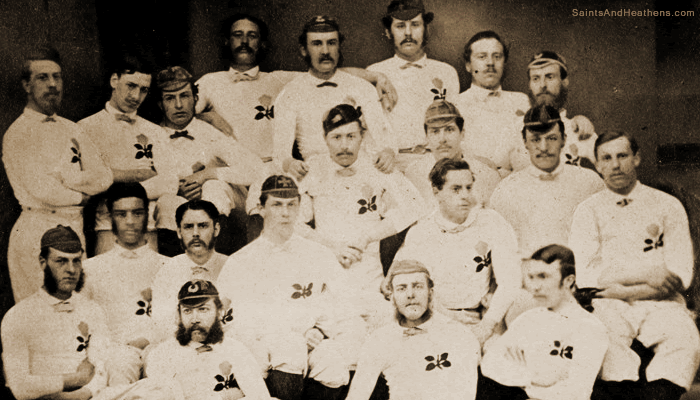 England 'Twenty' Rugby team of 1871 vs Scotland
