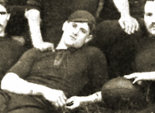 Redfern FC's George 'Jumbo' Walker, played for NSW vs Queensland in 1882.