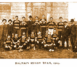 Balmain first grade team c.1905