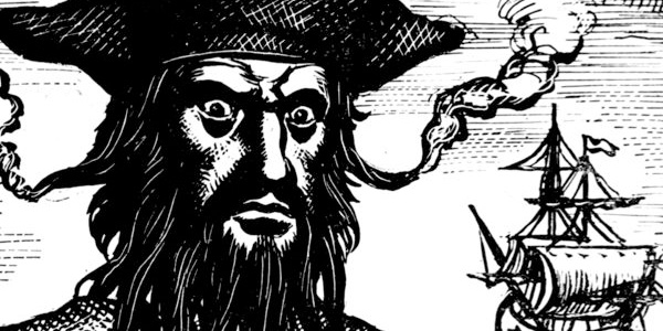 Edward Teach, better known as Blackbeard