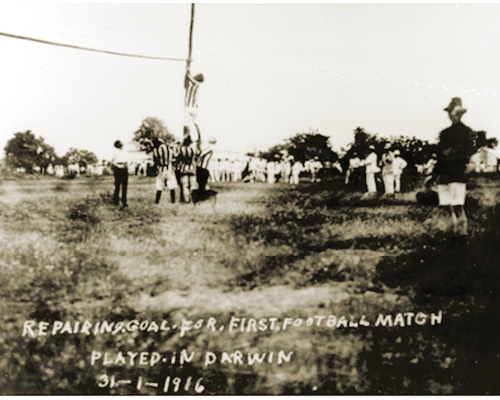 Rugby in Darwin in 1916